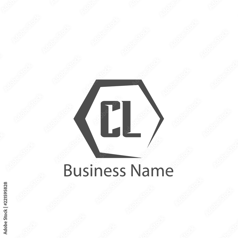 Initial Letter CL Logo Template Design Initial Letter CL Logo Template Design