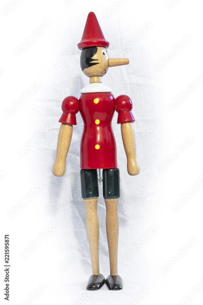 Pinocchio the wooden puppet