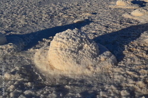 A mound of salt