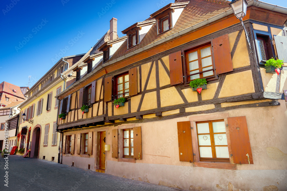 Old half-timbered houses
