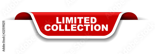 red and white banner limited collection