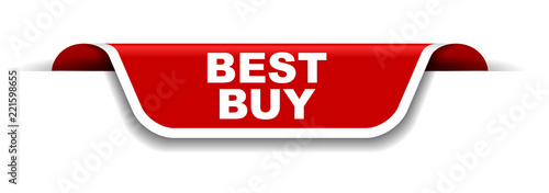 red and white banner best buy