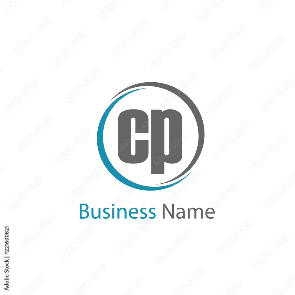 Initial Letter CP Logo Template Design Initial Letter CP Logo Template Design