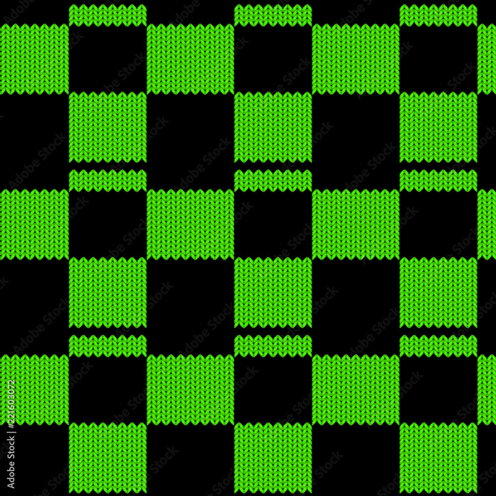 Seamless background with a knitted texture, imitation of wool. Multicolored diverse squares. Seamless background with a knitted texture, imitation of wool. Multicolored diverse squares.