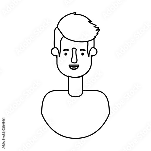 young man avatar character
