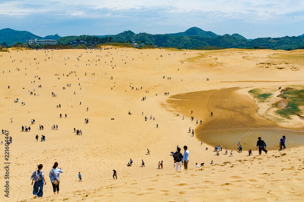 鳥取砂丘 馬の背より Stock 写真 Adobe Stock