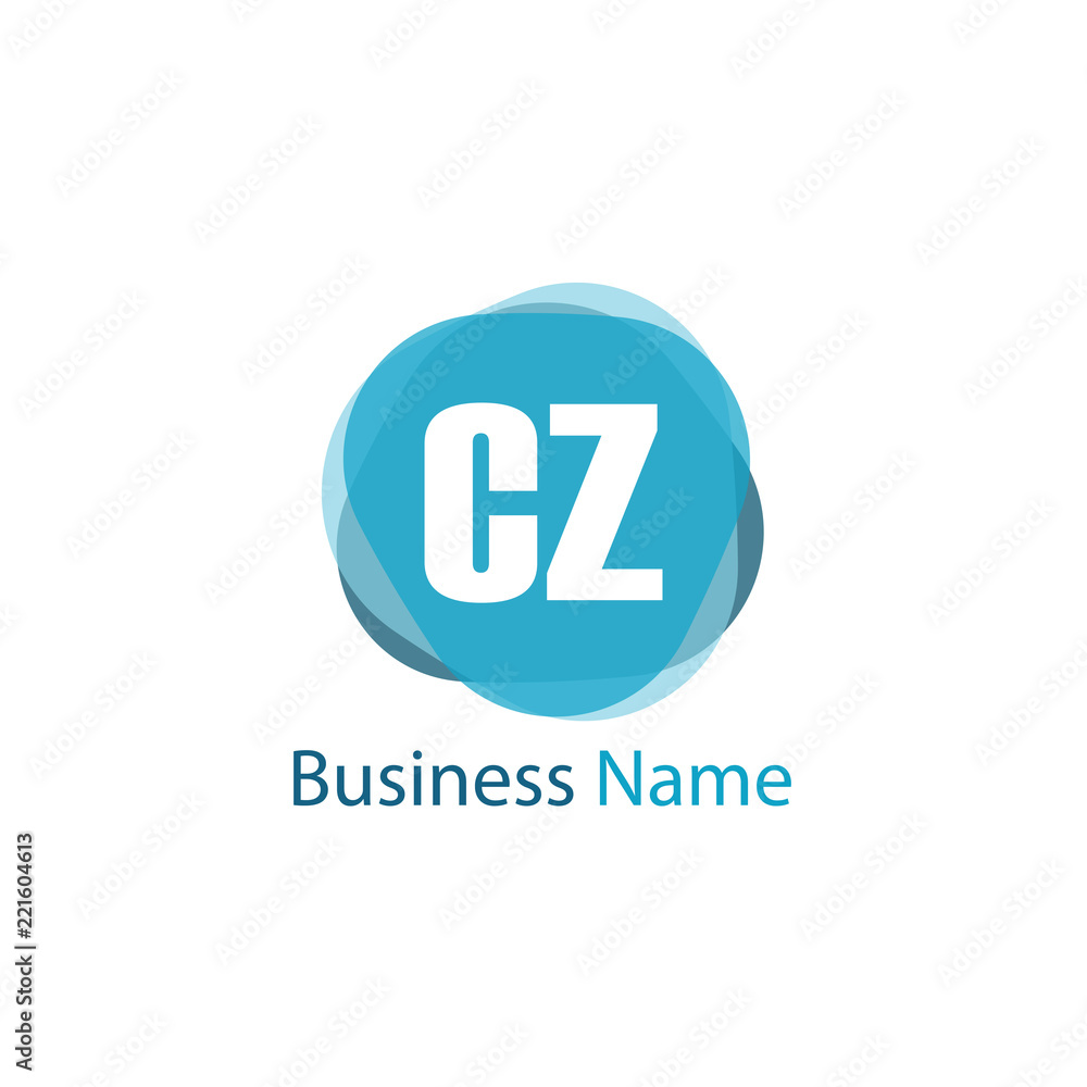Initial Letter CZ Logo Template Design Initial Letter CZ Logo Template Design