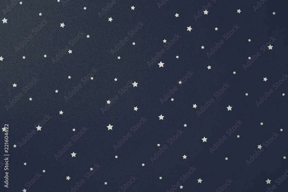 blue background with stars