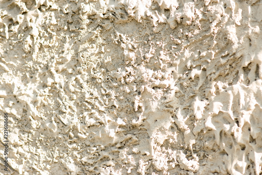 Concrete wall close-up