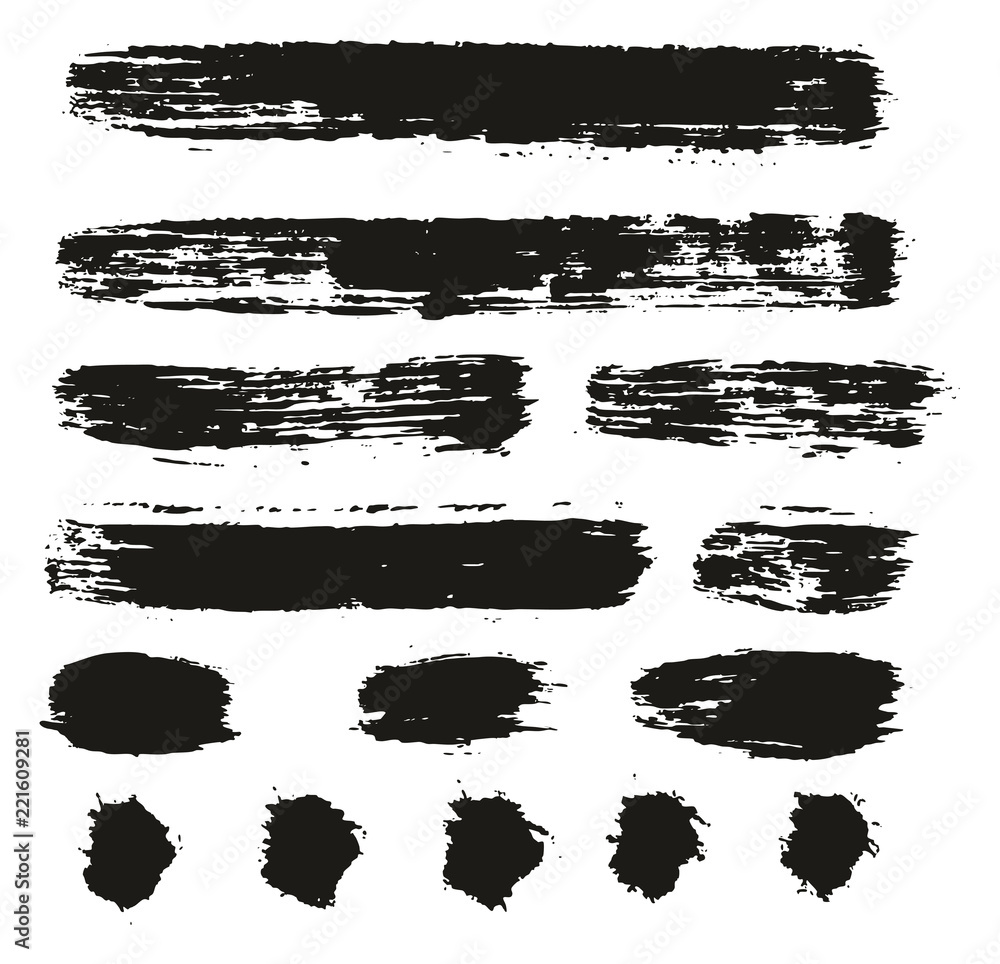 Paint Brush Lines High Detail Abstract Vector Background Set 98 Paint Brush Lines High Detail Abstract Vector Background Set 98