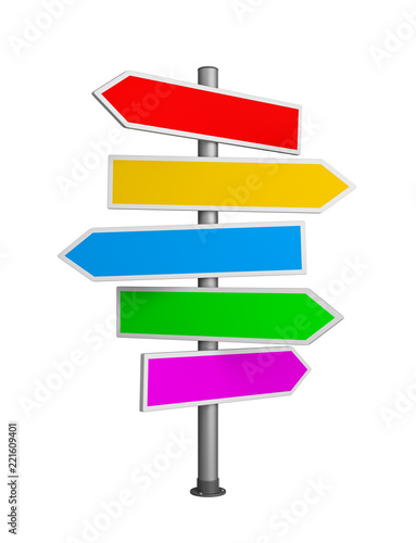 Directional Arrows Road Sign © MR
