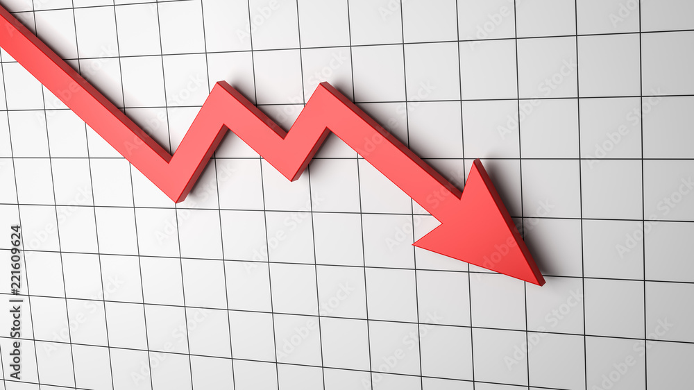 Falling Arrow Chart Falling Arrow Chart