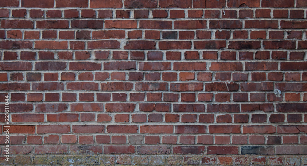Obraz premium red brick wall