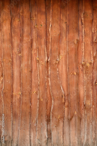 wall of boards, wood texture
