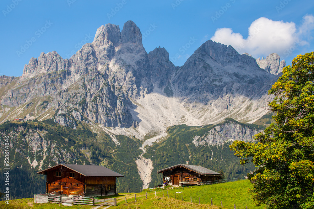 Herbstbeginn auf der Sulzenalm in Filzmoos