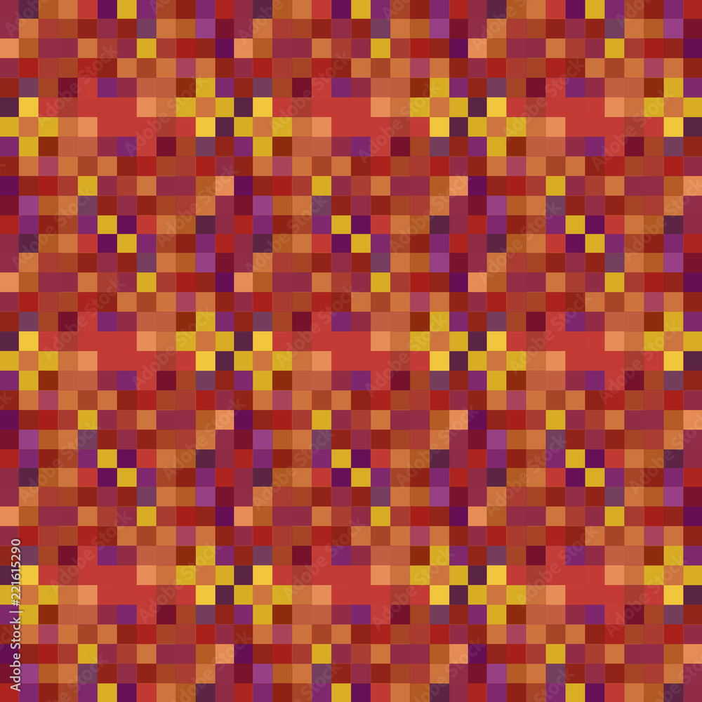 Seamless pattern background from a variety of multicolored squares. Seamless pattern background from a variety of multicolored squares.