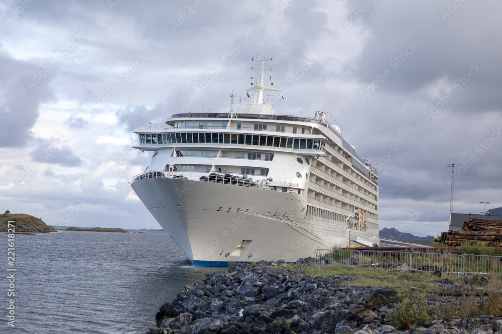 Cruiseship MS The World in Bronnoysund harbour Northern Norway -The World - Residences at Sea - A Journey Like No Other,Own One of 165 Private, Luxury Residences Aboard The World Cruiseship MS The World in Bronnoysund harbour Northern Norway -The World - Residences at Sea - A Journey Like No Other,Own One of 165 Private, Luxury Residences Aboard The World