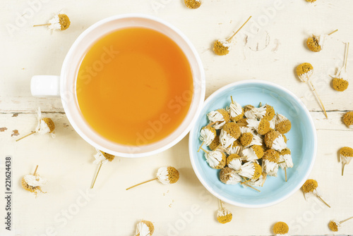 Chamomile tea photo