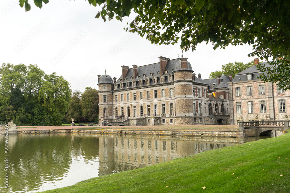 Beloeil castle and gardens, in Hainaut province, Belgium Beloeil castle and gardens, in Hainaut province, Belgium
