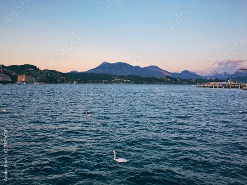 Lucerne lake view