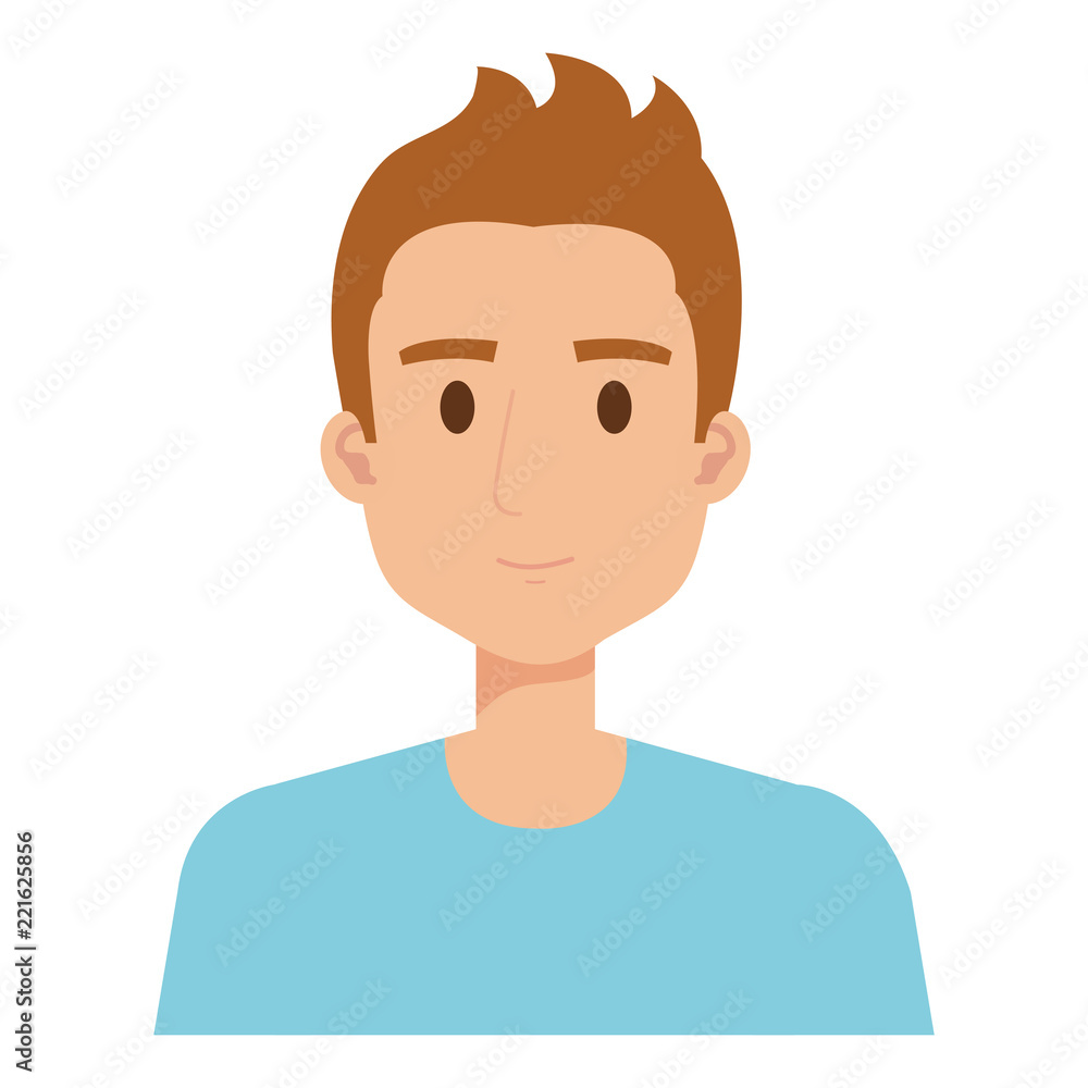 young man avatar character