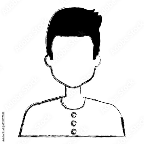 young man avatar character