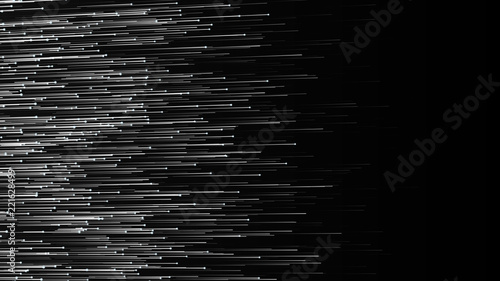 Abstract lines background. Connection structure. Geometric background. Abstract polygonal space. 4k rendering.