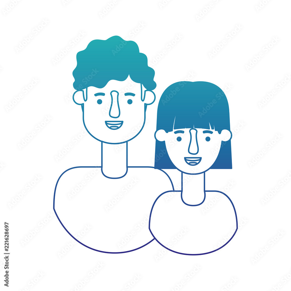 couple avatar characters icons couple avatar characters icons
