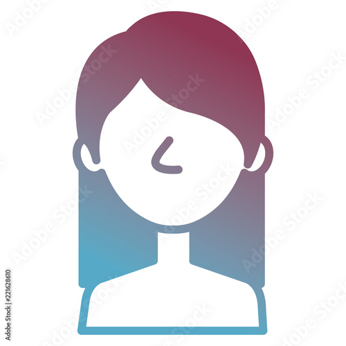 beautiful and young woman shirtless character