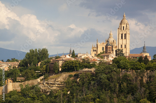 Segovia, monumental city. Alcazar, cathedral and churches