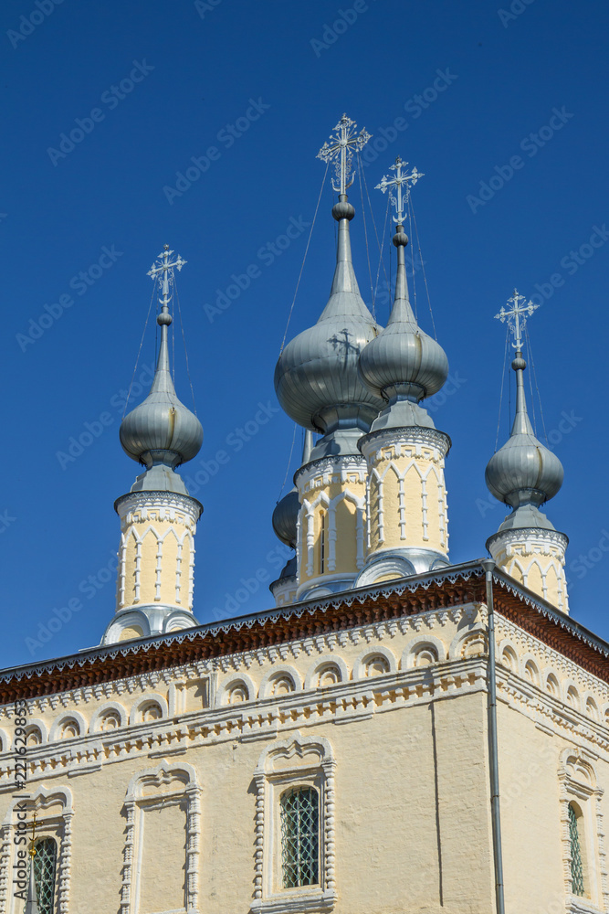 Domes Smolensk Church is one of the monuments of Suzdal