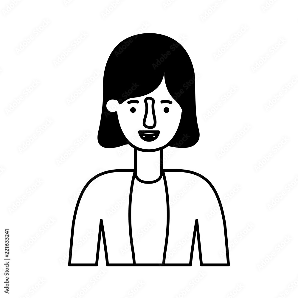 beautiful and young woman character beautiful and young woman character