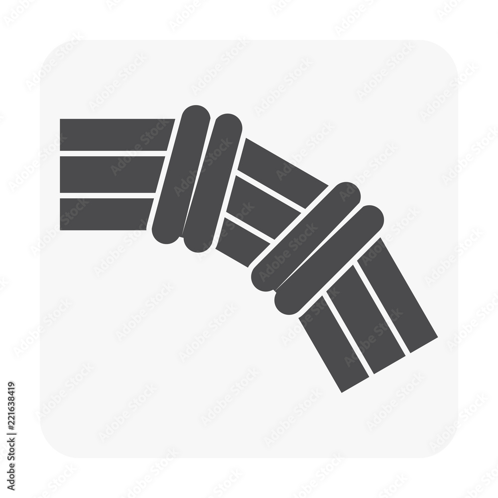 Obraz premium hdpe pipe icon