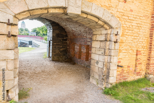 entrance to the fort