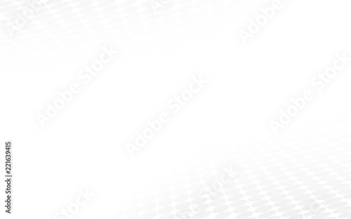 Abstract white background with half tone design