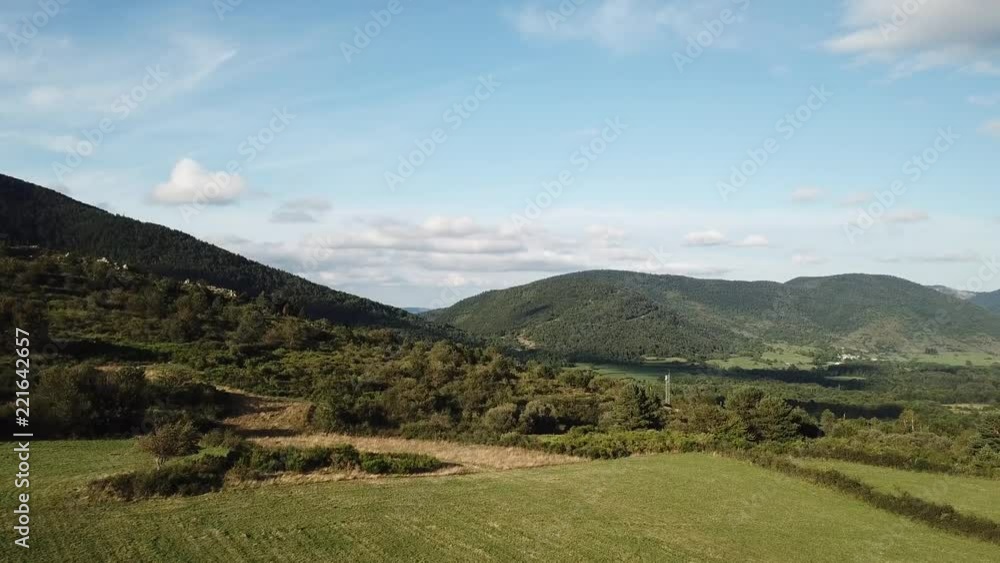 aerial view of meadow and forest in Pyrenees, Aude in the southern of France
aerial view of meadow and forest in Pyrenees, Aude in the southern of France