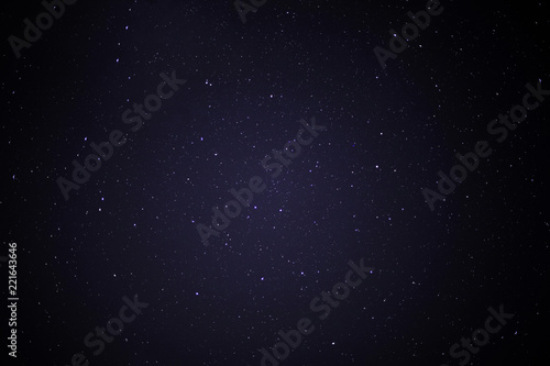 Constellation of stars  Milky Way Galaxy  Australia