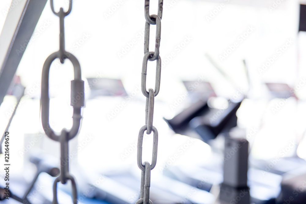 Modern Gym Room Fitness Center With Equipment And Machines Modern Gym Room Fitness Center With Equipment And Machines