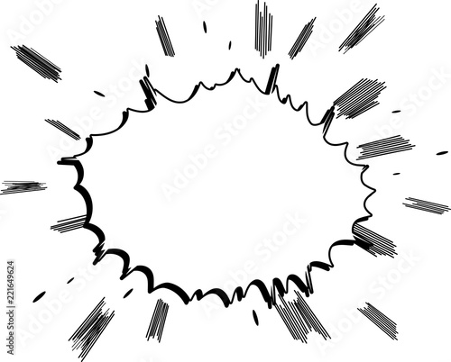 Vector illustrated cartoon, comic book style background.