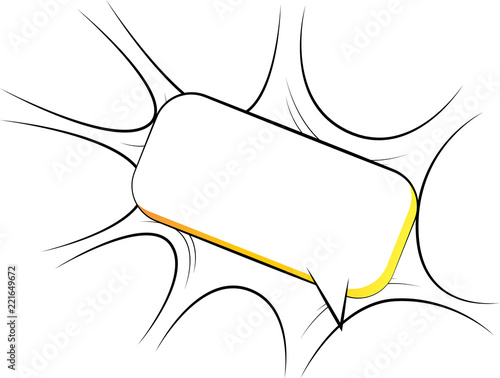 Vector illustrated cartoon, comic book style background.