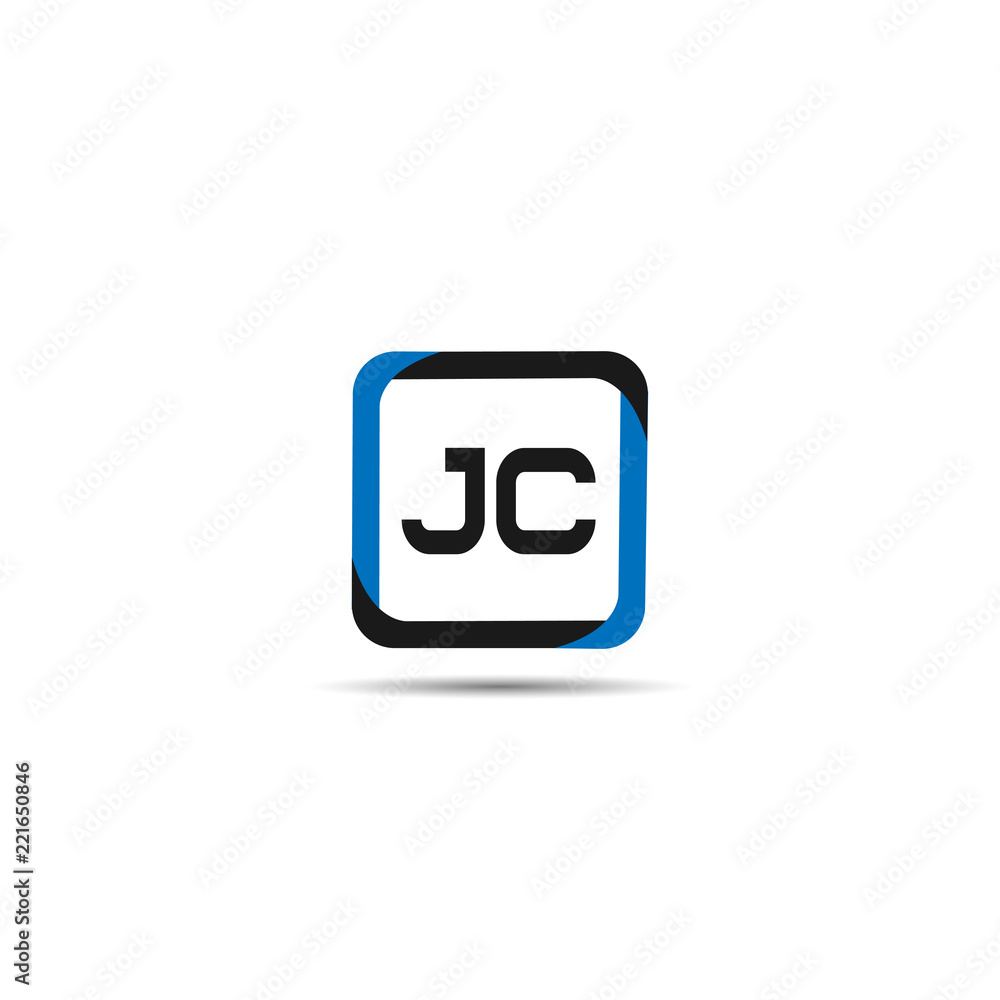 Initial Letter JC Logo Template Design Initial Letter JC Logo Template Design
