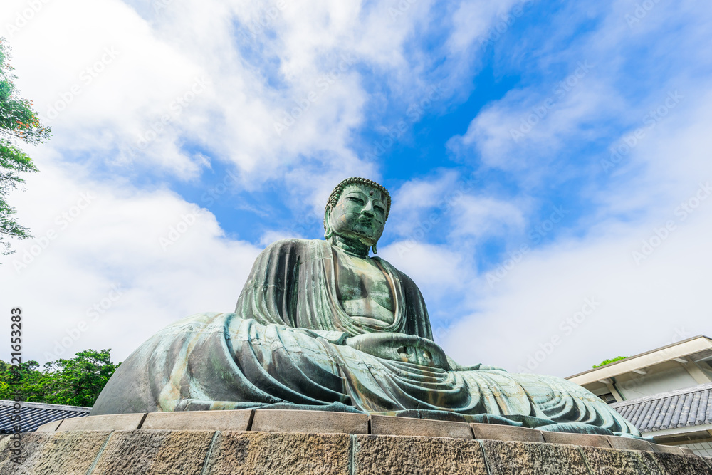 Fototapeta premium Great Buddha in kotokuin, kamakura, Japan.