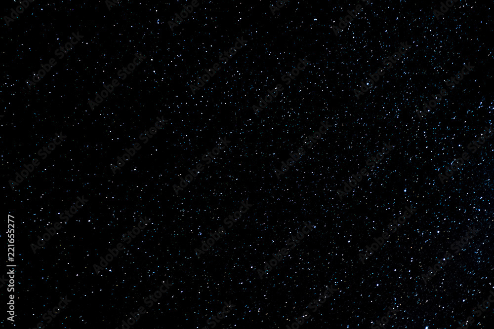 Stars texture on the dark sky.