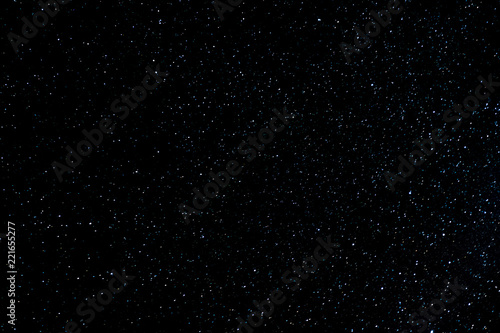 Stars texture on the dark sky.