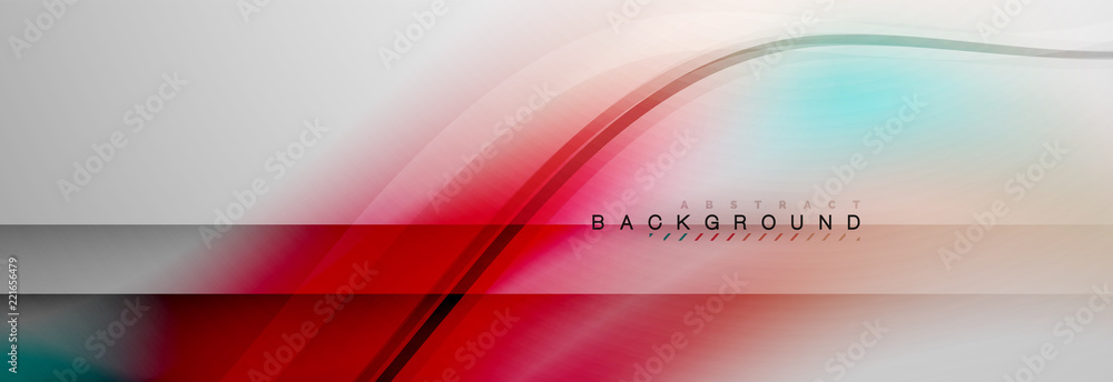 Smooth flowing wave motion concept background Smooth flowing wave motion concept background