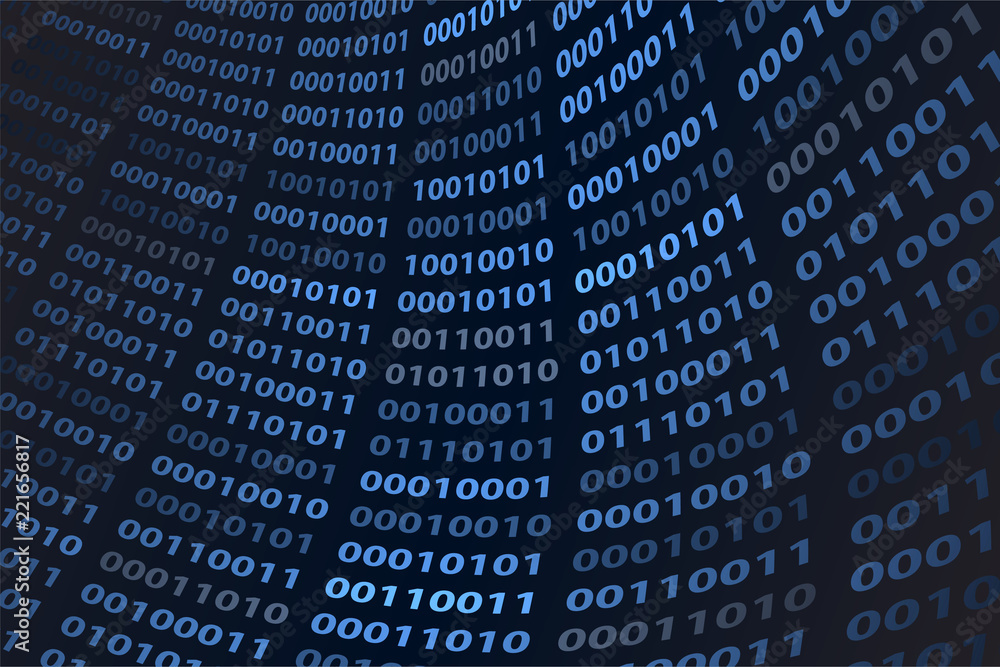 Computer screen background. Digital numbers with blue colors. Computer screen background. Digital numbers with blue colors.