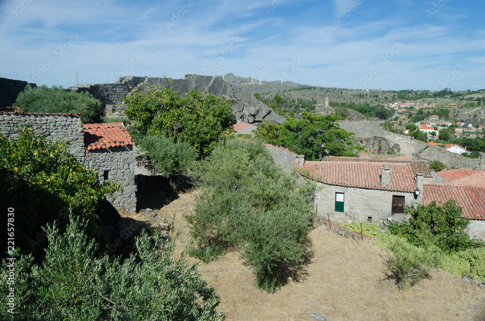 Aldea medieval de Sortelha, municipio de Sabugal. Portugal.