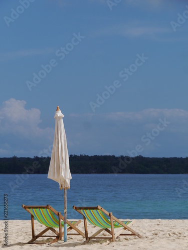 Strand auf Ko Mak in Thailand