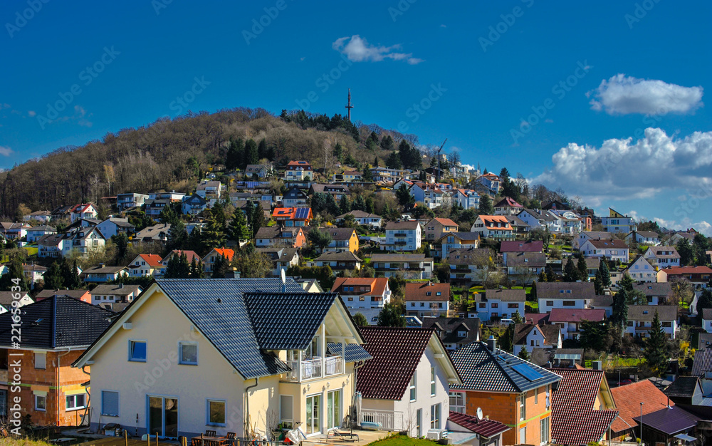 View of Buedingen in Hesse, Germany View of Buedingen in Hesse, Germany