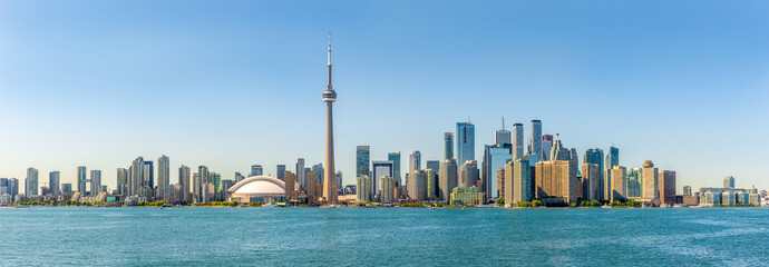 Crédence de cuisine Toronto Vue panoramique sur Toronto au Canada  © milosk50